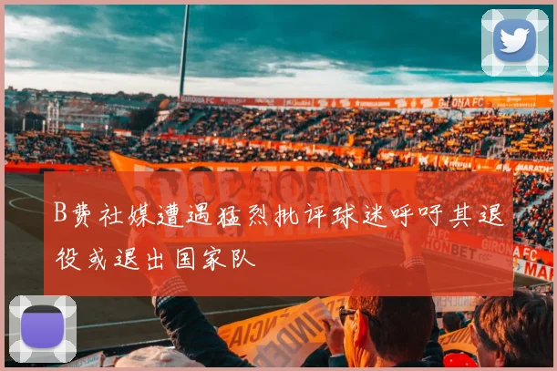 B费社媒遭遇猛烈批评球迷呼吁其退役或退出国家队