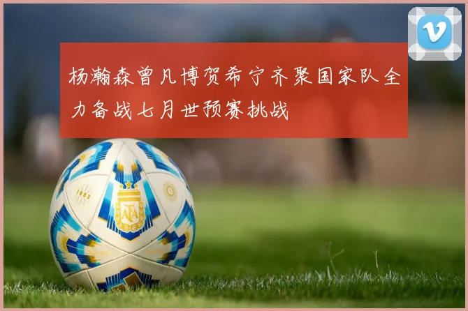 杨瀚森曾凡博贺希宁齐聚国家队全力备战七月世预赛挑战
