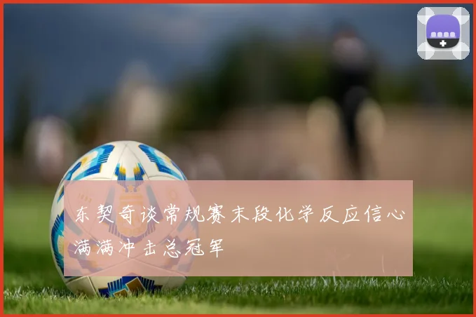 东契奇谈常规赛末段化学反应信心满满冲击总冠军